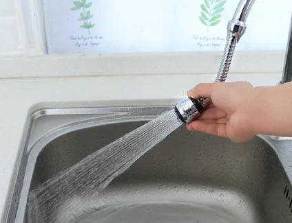 1080° Swivel Faucet Aerator - Universal Filter Extension for Sink