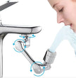 1080° Rotating Faucet Extender - Universal Splash-Proof Aerator