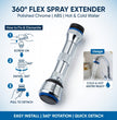 1080° Swivel Faucet Aerator - Universal Filter Extension for Sink