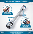 1080° Swivel Faucet Aerator - Universal Filter Extension for Sink