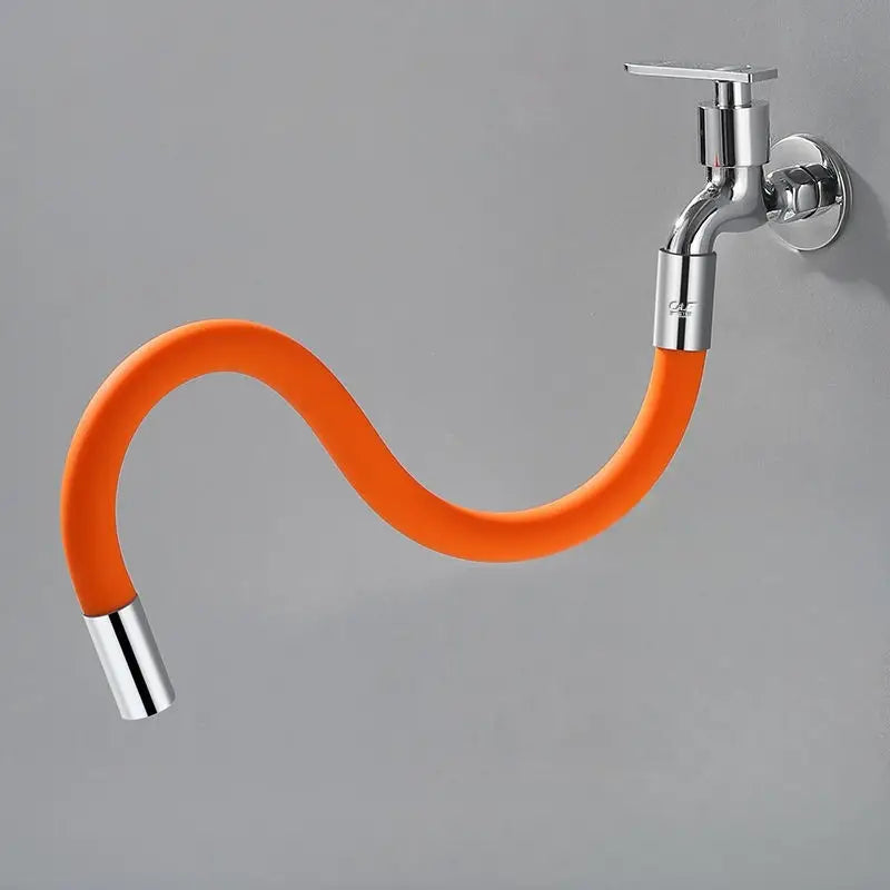 Flexible Faucet Extension with Bubbler - Anti-Splash Universal Pipe