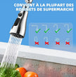 Anti-Splash Faucet Extender - Universal Swivel Sprayer Nozzle