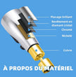 Anti-Splash Faucet Extender - Universal Swivel Sprayer Nozzle