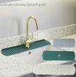 Silicone Sink Mat - Faucet Splash Guard - Kitchen Counter Protector