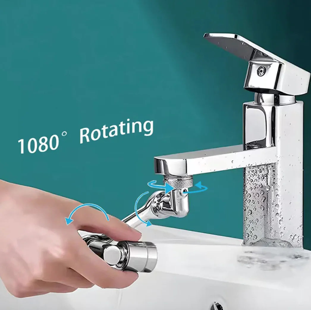 1080° Rotating Faucet Extender - Universal Splash-Proof Aerator